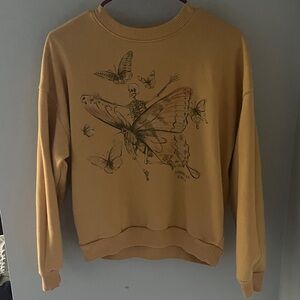 American Eagle Outfitters Mustard Sweatshirt